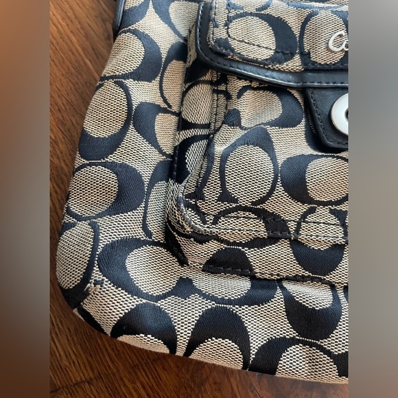 Coach Classic Block Logo Print Crossbody Bag - Picture 3 of 10